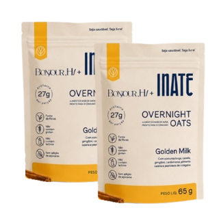 2 unidades de Inate Sabor Golden Milk 65g