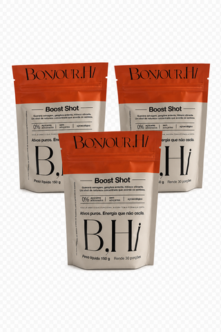 3 unidades de Boost Shot 150g (30 doses)