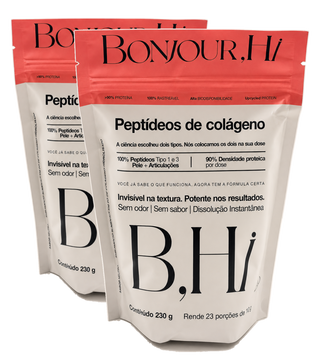 2 unidades de Peptídeos de Colágeno