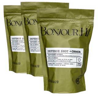 3 unidades de Defense Shot 200g (40 doses)