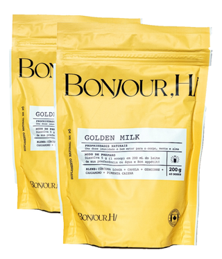 2 unidades de Golden Milk Tradicional 200g (40 doses)
